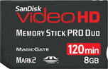 Memory Stick Pro Duo Video HD™