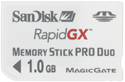 Memory Stick PRO Duo™ Rapid GX™