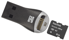 Adaptador Mobile Ultra™ Memory Stick Micro