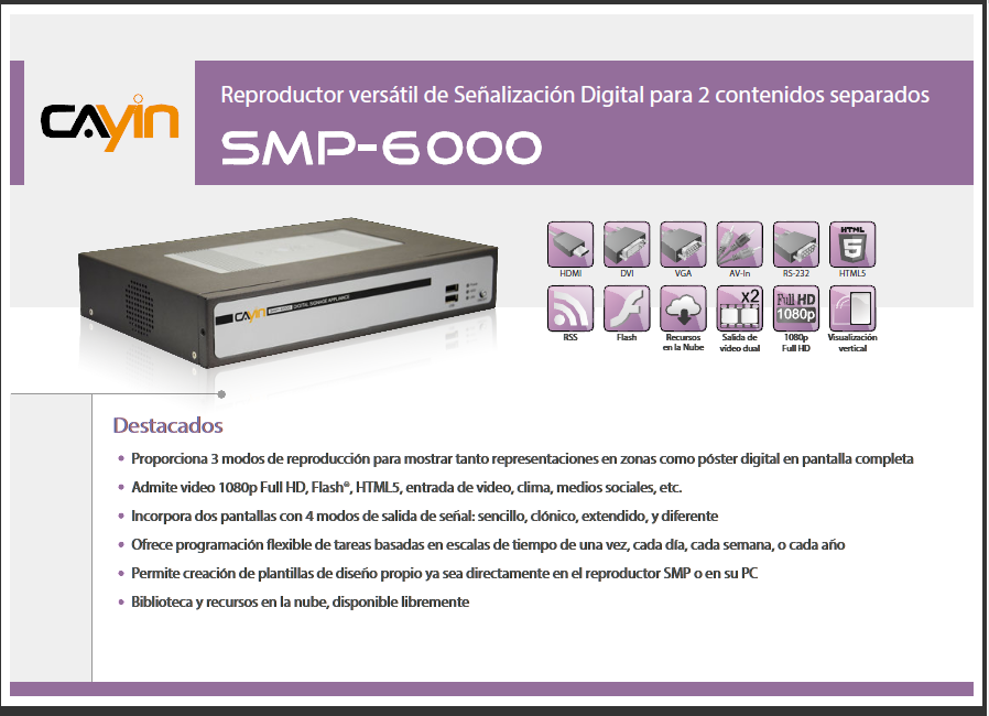 Cayin SMP6000