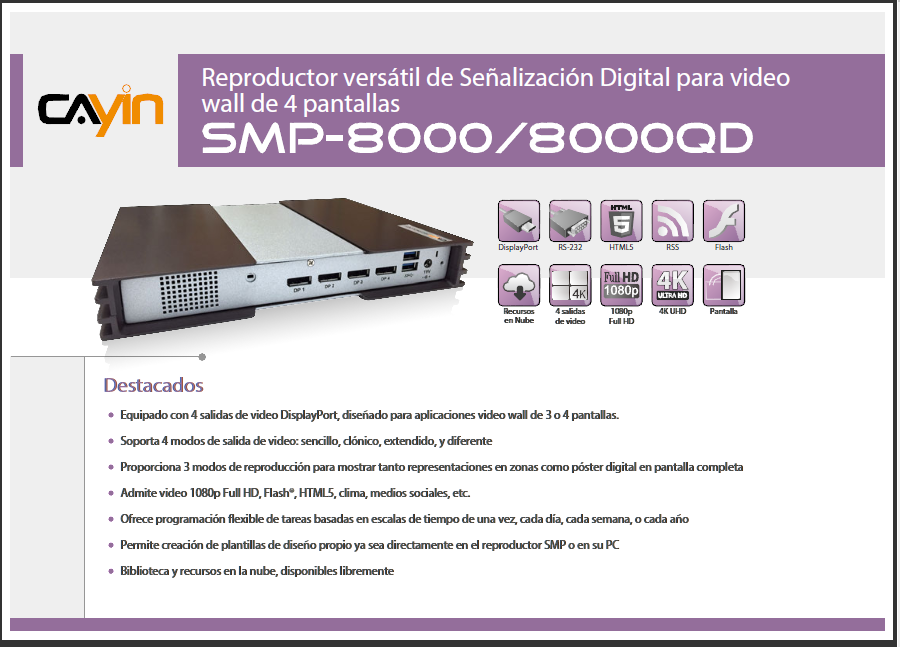 Cayin SMP8000